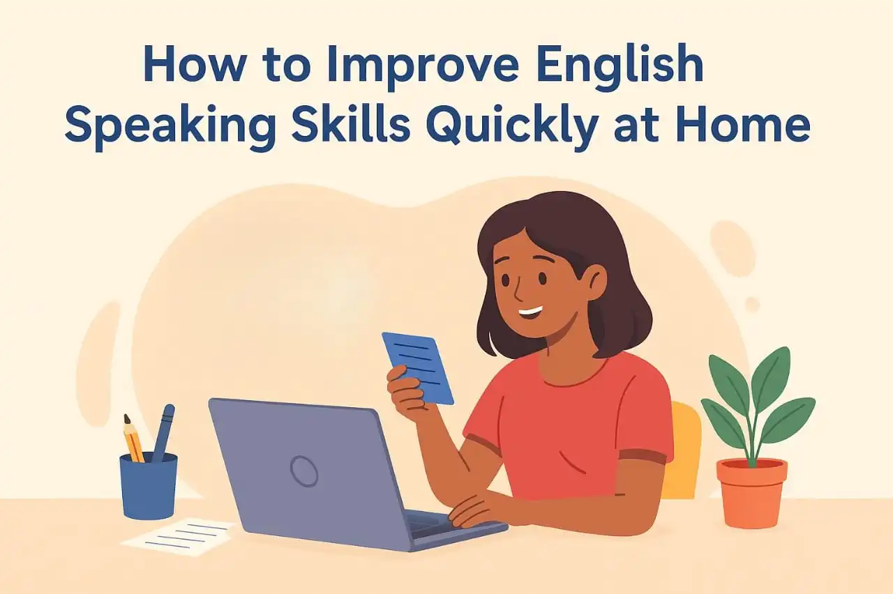 How to Improve Spoken English at Home for Beginners